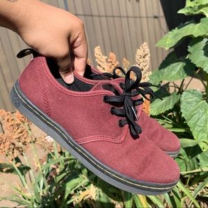Dr. Marten Maroon Shoes